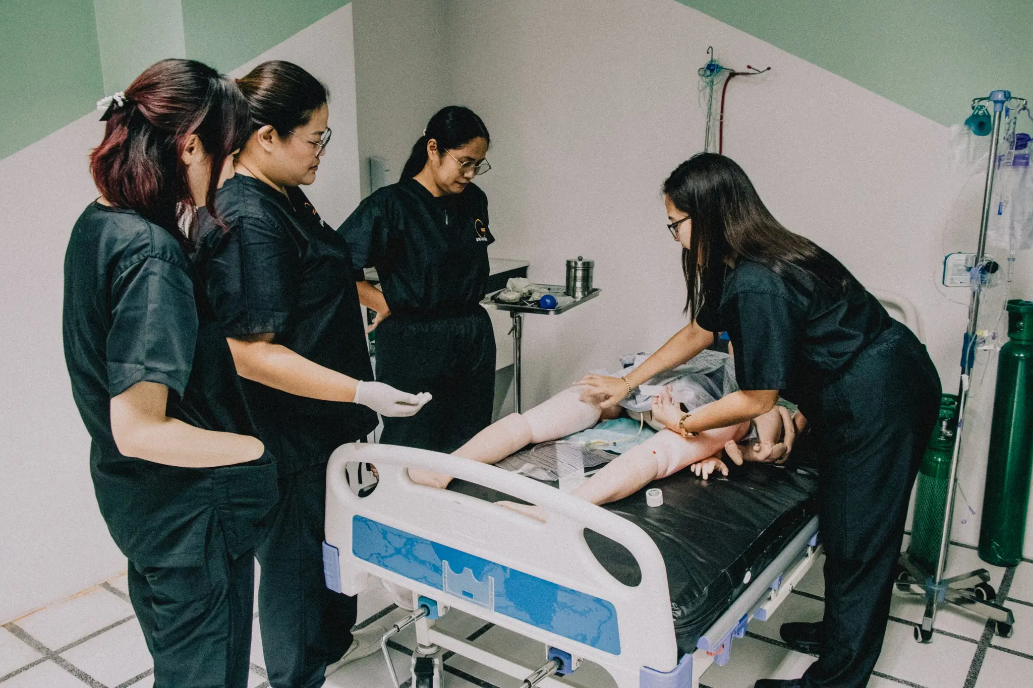 Grandison Nurses training sessions